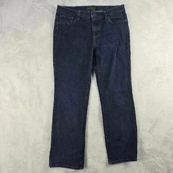 Lauren Ralph Lauren Blue Stretch Jeans 34x27 - Picture 1 of 9